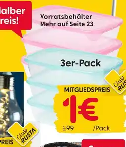 Rusta Vorratsbehälter Angebot