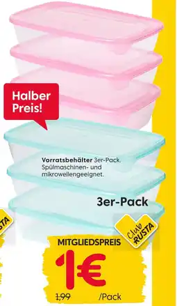 Rusta Vorratsbehälter Angebot