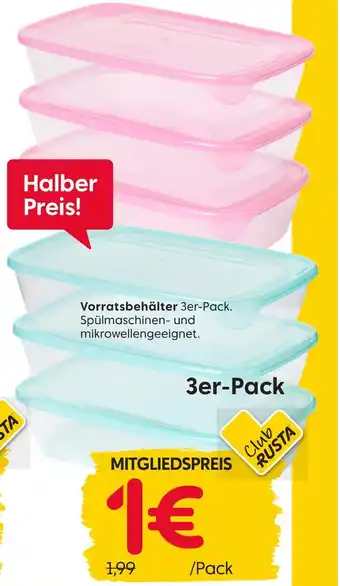 Rusta Vorratsbehälter Angebot