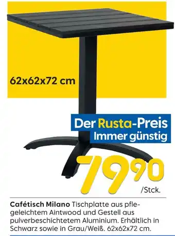 Rusta Cafétisch milano Angebot