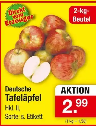 Zimmermann Tafeläpfel Angebot