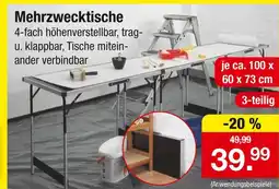 Zimmermann Mehrzwecktische Angebot