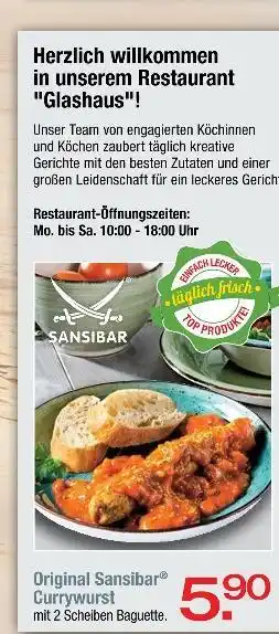 Ostermann Original sansibar currywurst Angebot