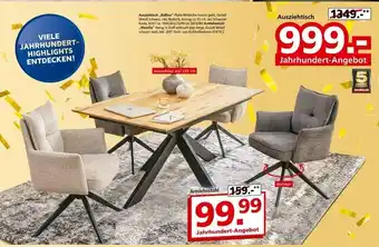 Segmüller Ausziehtisch „ballina“ oder armlehnstuhl „morelia“ Angebot