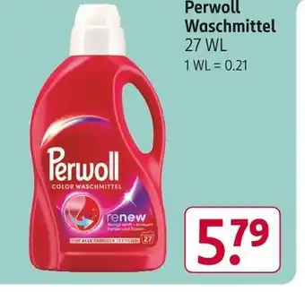 Rossmann Perwoll waschmittel Angebot