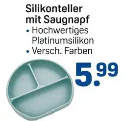 Rossmann Silikonteller mit saugnapf Angebot