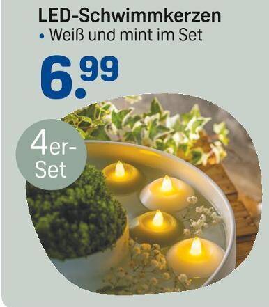 Led-schwimmkerzen Angebot bei Rossmann