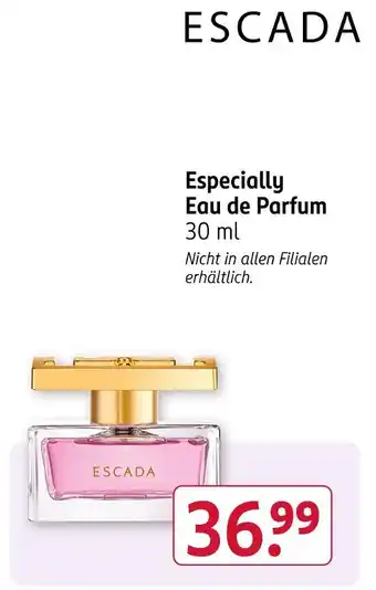 Rossmann Escada especially eau de parfum Angebot