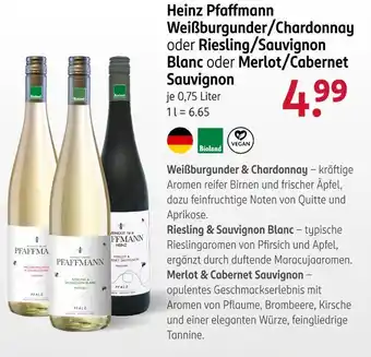 Rossmann Heinz pfaffmann wein Angebot