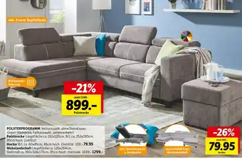 SCONTO Polsterprogramm Angebot