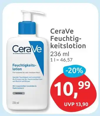 Budni Cerave feuchtigkeitslotion Angebot