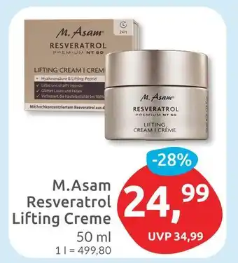 Budni M. asam resveratrol lifting creme Angebot