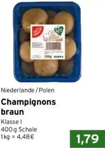 CAP Markt Niederlande/Polen Champignons braun Angebot