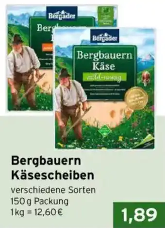 CAP Markt Bergbauern Käsescheiben Angebot