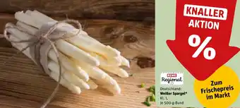REWE Weißer Spargel Angebot