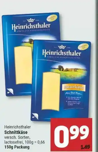 Marktkauf Heinrichsthaler Schnittkäse Angebot