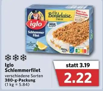 Combi Iglo Schlemmerfilet 380g Angebot