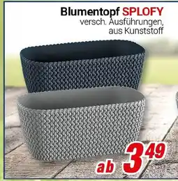 CENTERSHOP Blumentopf SPLOFY Angebot