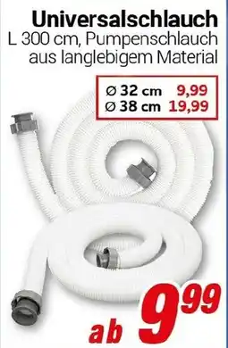 CENTERSHOP Universalschlauch Angebot