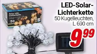 CENTERSHOP LED-Solar- Lichterkette Angebot
