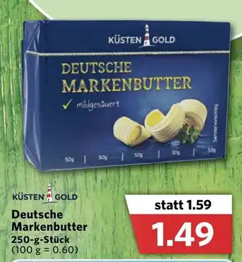 Combi Küsten Gold Deutsche Markenbutter 250g Angebot