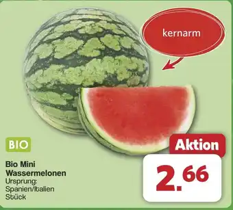 Famila Nord West Bio Mini Wassermelonen Angebot
