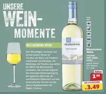 Famila Nord West MEZZACORONA WEINE Angebot