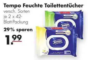 Handelshof Tempo Feuchte Toilettentücher Angebot