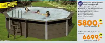 Globus Baumarkt Gre Pool-Set Avantgarde Pool Composite Angebot