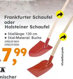Globus Baumarkt Frankfurter Schaufel oder Holsteiner Schaufel Angebot