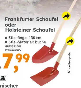 Globus Baumarkt Frankfurter Schaufel oder Holsteiner Schaufel Angebot