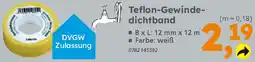 Globus Baumarkt Teflon-Gewindedichtband Angebot
