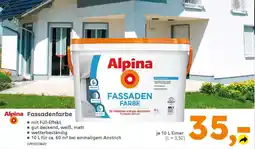 Globus Baumarkt Alpina Fassadenfarbe Angebot