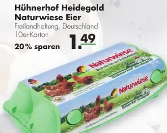 Handelshof Hühnerhof Heidegold Naturweise Eier Angebot