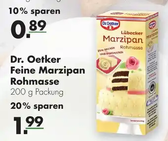 Handelshof Dr. Oetker Feine Marzipan Rohmasse 200g Angebot