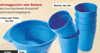 Netto Marken-Discount Mehrweggeschirr Angebot