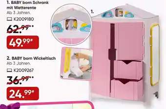 Galeria Baby Born Schrank mit Wetterente Angebot