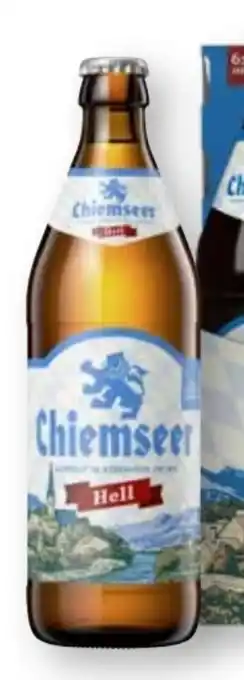 Scheck-in-Center Chiemgauer Brauhaus Chiemseer Hell Angebot
