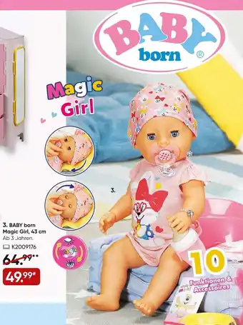 Galeria Baby Born Magic Girl, 43 cm Angebot