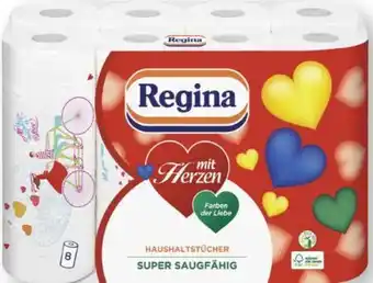 Scheck-in-Center Regina Küchentücher mit Herzen Angebot