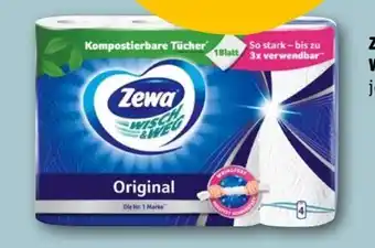 REWE Zewa Wisch & Weg Küchentücher Original Angebot