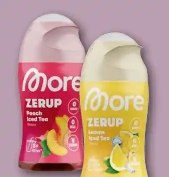 REWE More Nutrition Zerup Peach Ice Tea Angebot