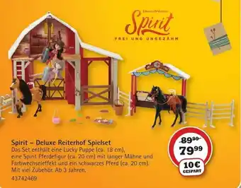 Vedes Spirit Deluxe Reiterhof Spielset Angebot