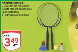 Globus Kinderfederballspiel Angebot