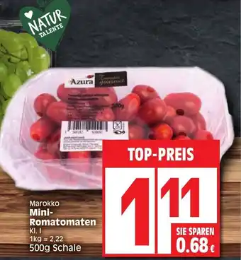 Edeka Mini-Romatomaten 500g Schale Angebot