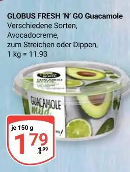 Globus Globus fresh ’n’ go guacamole Angebot