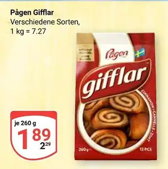Globus Pågen gifflar Angebot