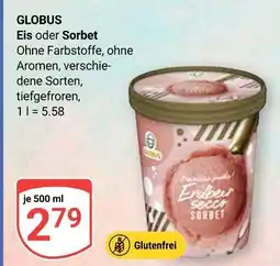 Globus Globus eis oder sorbet Angebot