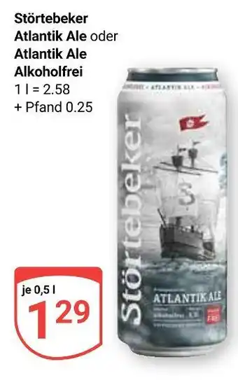 Globus Störtebeker atlantik ale oder atlantik ale alkoholfrei Angebot