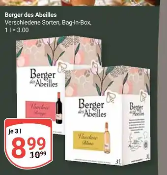 Globus Berger des abeilles vaucluse rouge oder vaucluse blanc Angebot